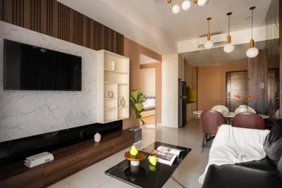 Smile Home - SOHO Apartment balcony - Modern comfortable – 照片 5