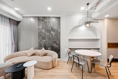 Smile Home - SOHO Apartment balcony - Modern comfortable – 照片 8