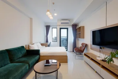Smile Home - SOHO Apartment balcony - Modern comfortable – 照片 9