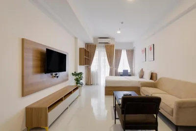 Smile Home - SOHO Apartment balcony - Modern comfortable – 照片 10