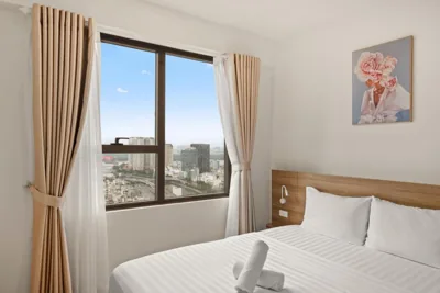 Smile Home - SOHO Apartment balcony - Modern comfortable – 照片 12
