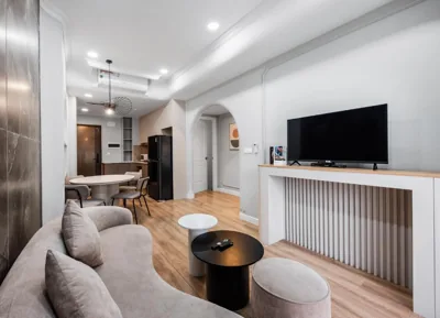 Smile Home - SOHO Apartment balcony - Modern comfortable – 照片 13