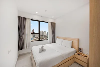 Smile Home - SOHO Apartment balcony - Modern comfortable – 照片 14